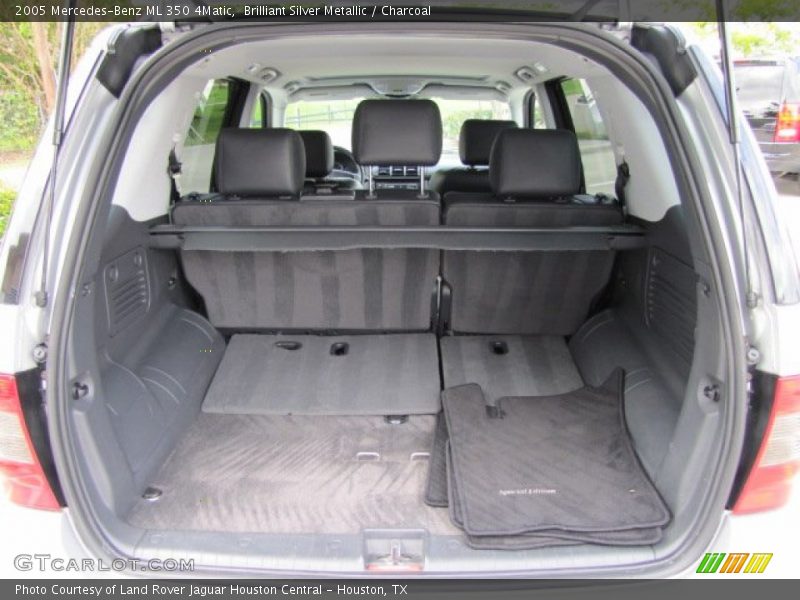 Brilliant Silver Metallic / Charcoal 2005 Mercedes-Benz ML 350 4Matic