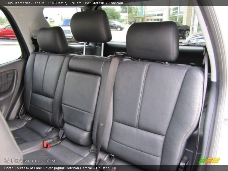 Brilliant Silver Metallic / Charcoal 2005 Mercedes-Benz ML 350 4Matic