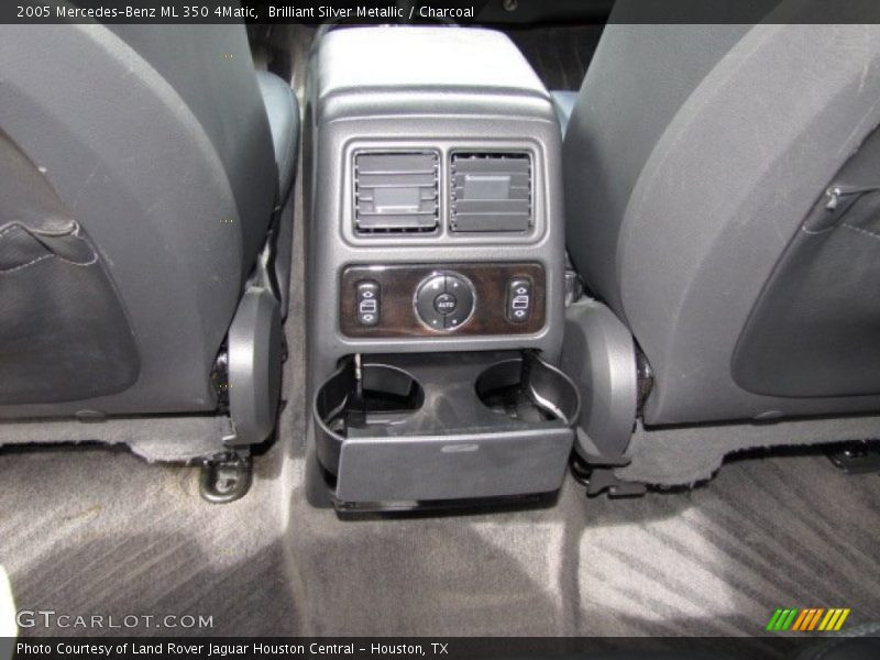 Brilliant Silver Metallic / Charcoal 2005 Mercedes-Benz ML 350 4Matic
