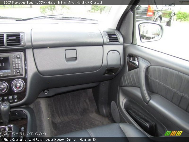 Brilliant Silver Metallic / Charcoal 2005 Mercedes-Benz ML 350 4Matic