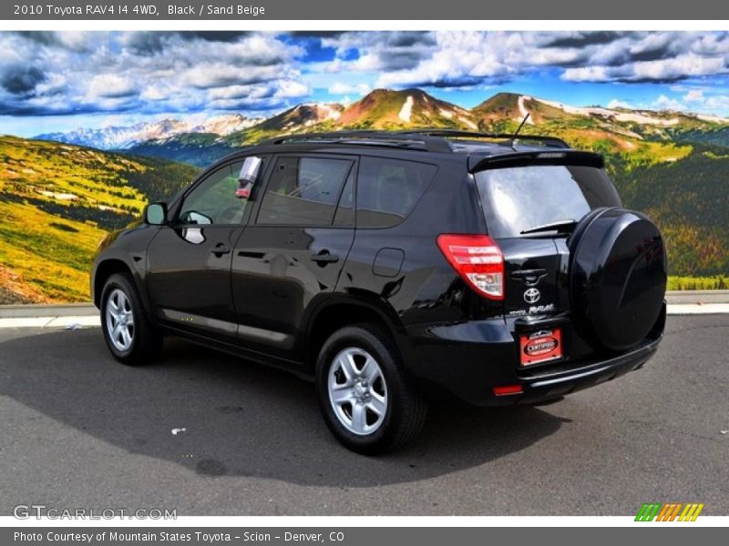 Black / Sand Beige 2010 Toyota RAV4 I4 4WD