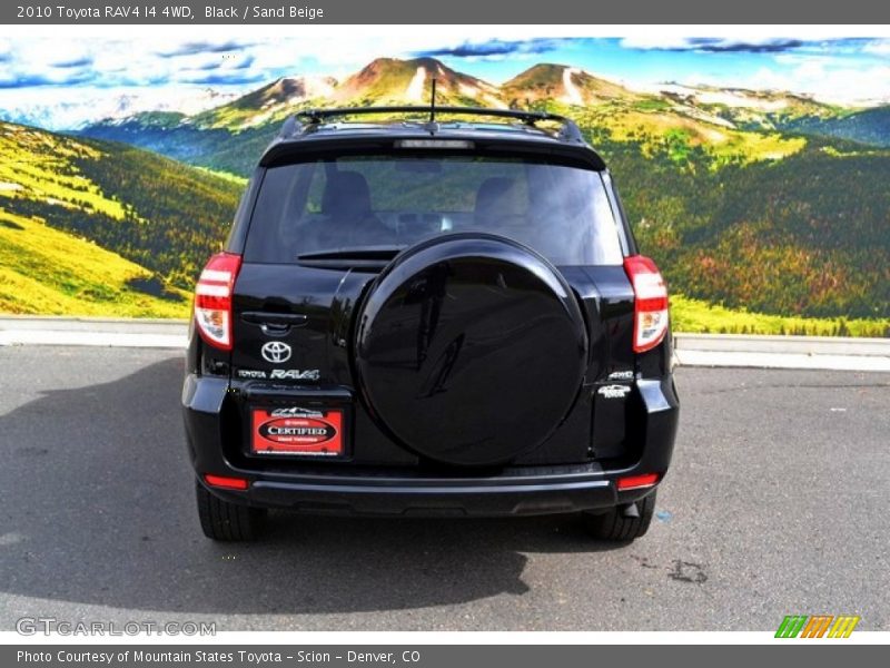 Black / Sand Beige 2010 Toyota RAV4 I4 4WD
