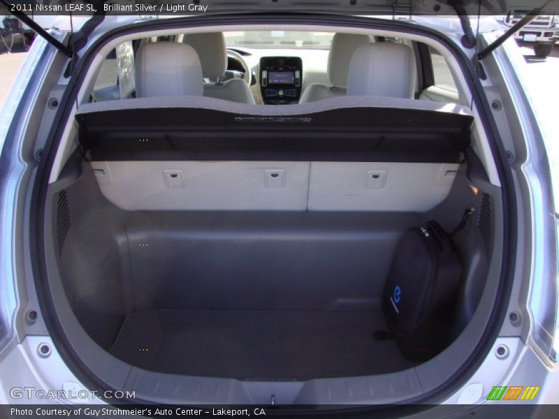 Brilliant Silver / Light Gray 2011 Nissan LEAF SL