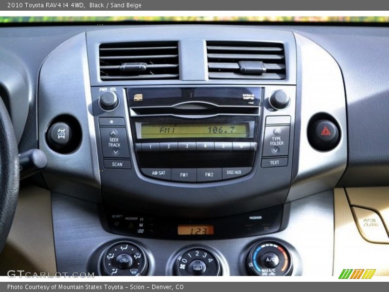 Black / Sand Beige 2010 Toyota RAV4 I4 4WD