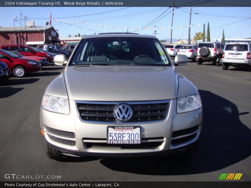 Wheat Beige Metallic / Anthracite 2004 Volkswagen Touareg V6