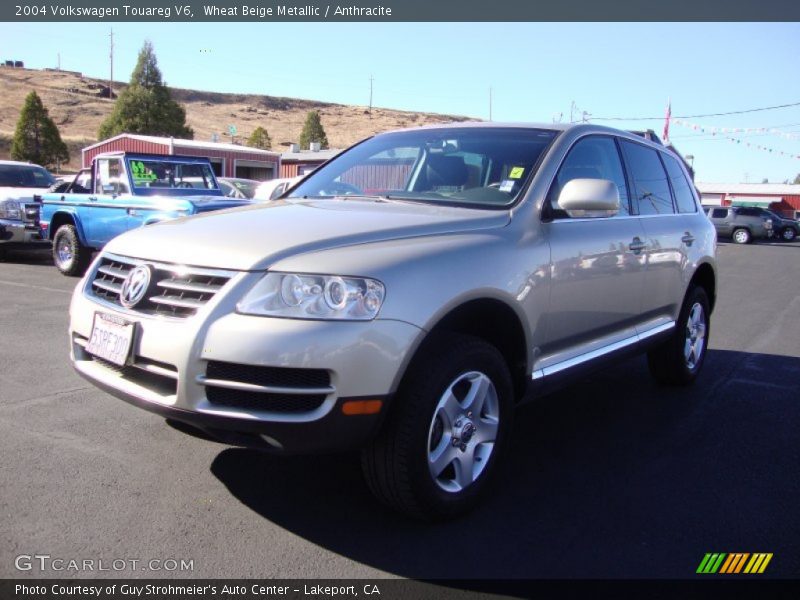 Wheat Beige Metallic / Anthracite 2004 Volkswagen Touareg V6