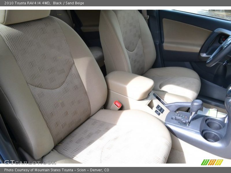 Black / Sand Beige 2010 Toyota RAV4 I4 4WD