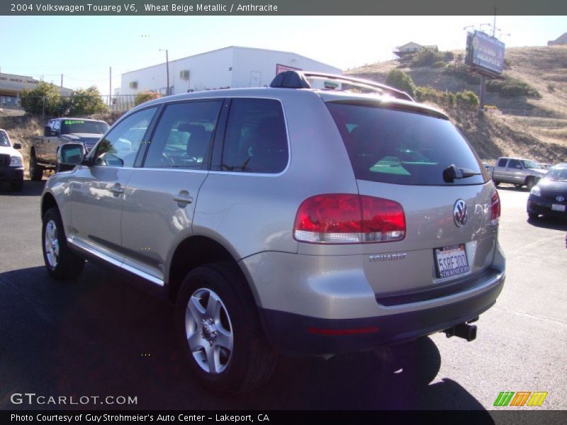 Wheat Beige Metallic / Anthracite 2004 Volkswagen Touareg V6