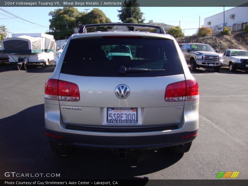 Wheat Beige Metallic / Anthracite 2004 Volkswagen Touareg V6
