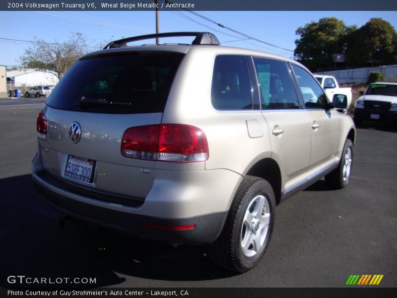 Wheat Beige Metallic / Anthracite 2004 Volkswagen Touareg V6