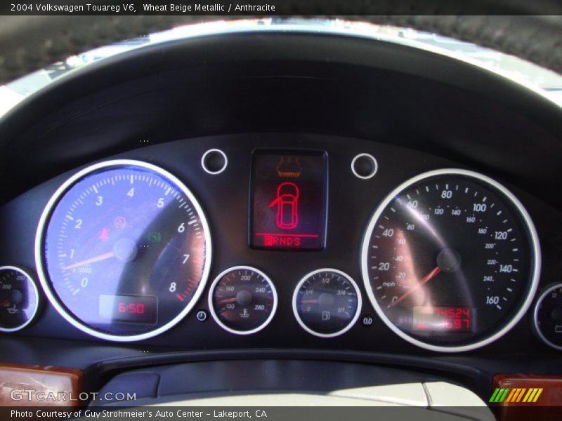 Wheat Beige Metallic / Anthracite 2004 Volkswagen Touareg V6