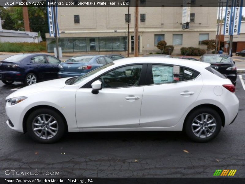  2014 MAZDA3 i Touring 5 Door Snowflake White Pearl