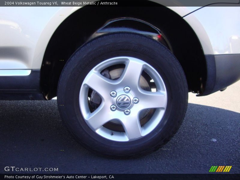 Wheat Beige Metallic / Anthracite 2004 Volkswagen Touareg V6