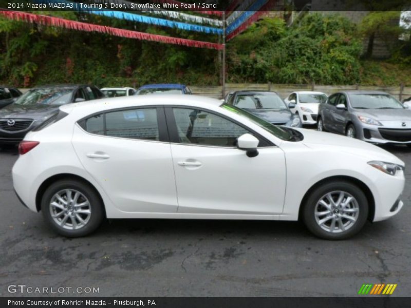  2014 MAZDA3 i Touring 5 Door Snowflake White Pearl