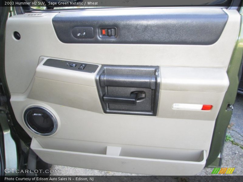 Door Panel of 2003 H2 SUV