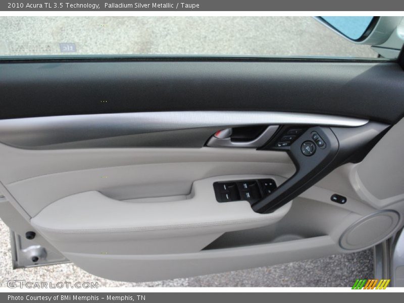 Palladium Silver Metallic / Taupe 2010 Acura TL 3.5 Technology