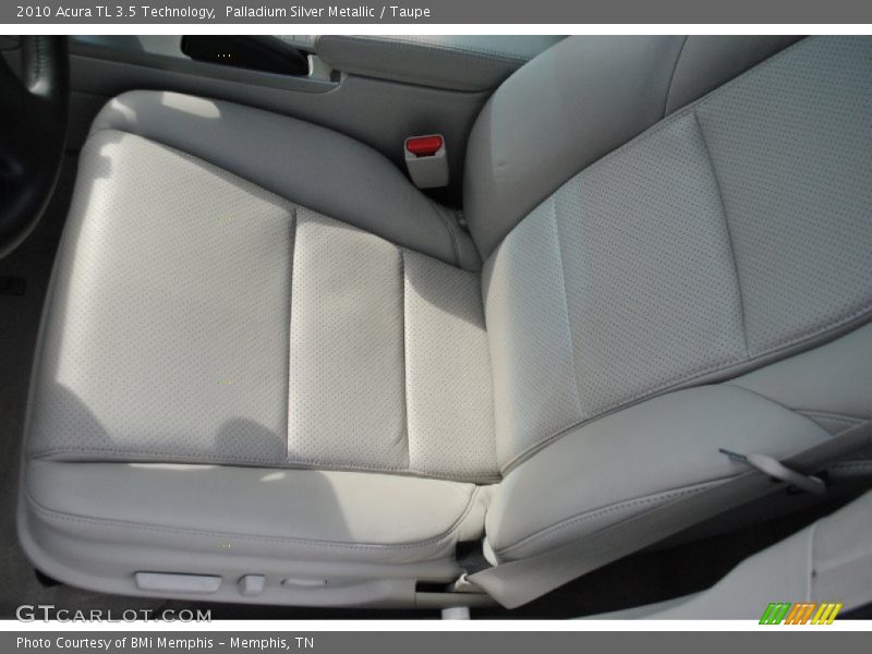 Palladium Silver Metallic / Taupe 2010 Acura TL 3.5 Technology