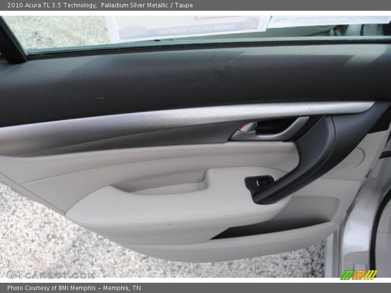 Palladium Silver Metallic / Taupe 2010 Acura TL 3.5 Technology