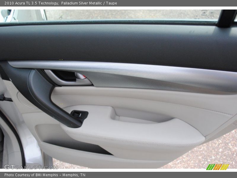 Palladium Silver Metallic / Taupe 2010 Acura TL 3.5 Technology