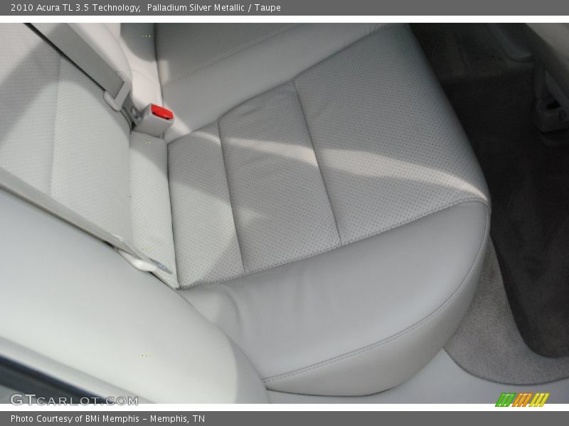 Palladium Silver Metallic / Taupe 2010 Acura TL 3.5 Technology