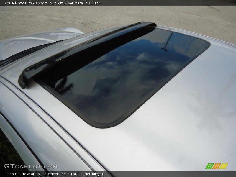 Sunlight Silver Metallic / Black 2004 Mazda RX-8 Sport