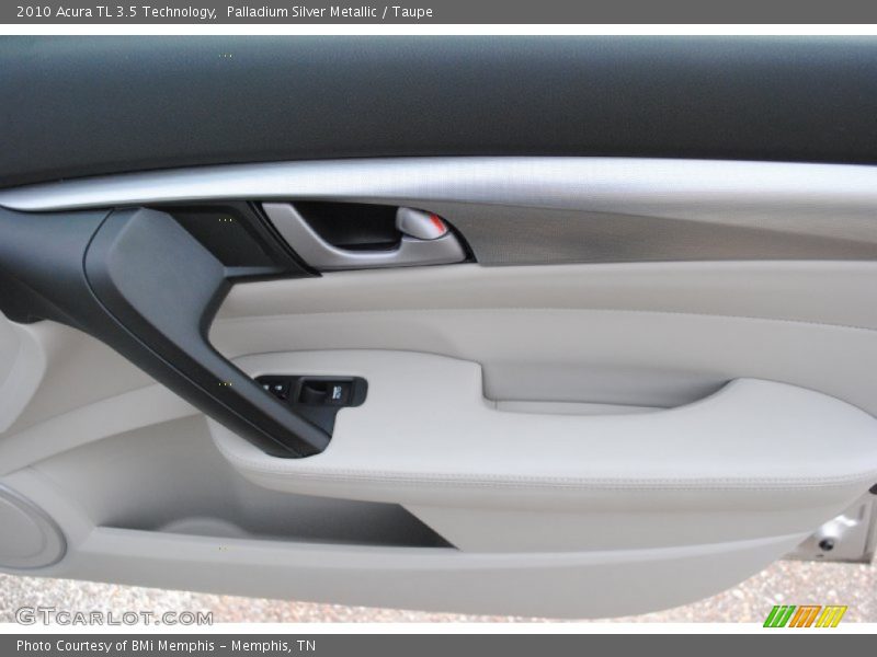 Palladium Silver Metallic / Taupe 2010 Acura TL 3.5 Technology