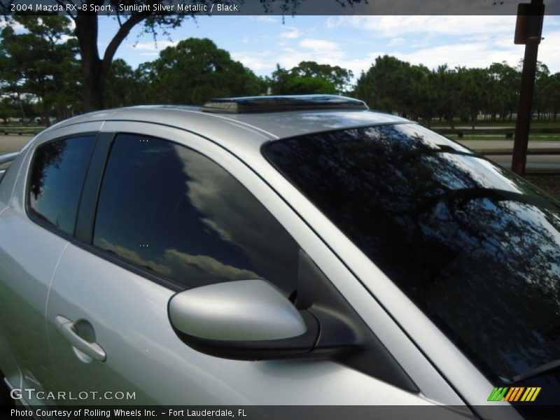 Sunlight Silver Metallic / Black 2004 Mazda RX-8 Sport