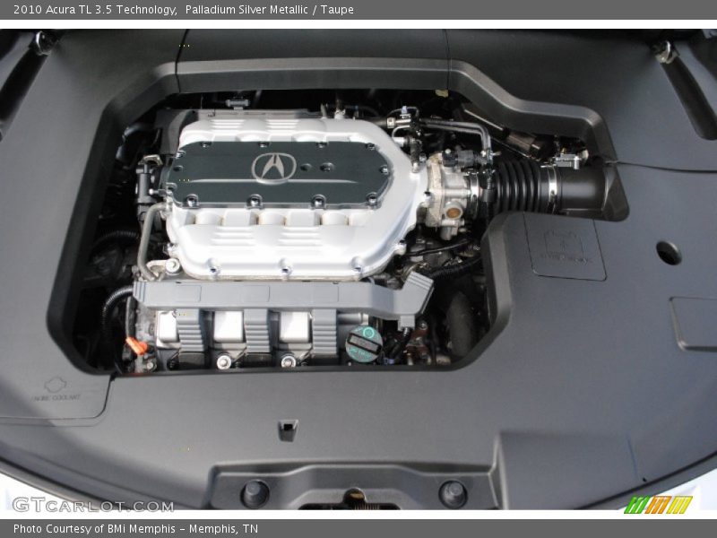 Palladium Silver Metallic / Taupe 2010 Acura TL 3.5 Technology