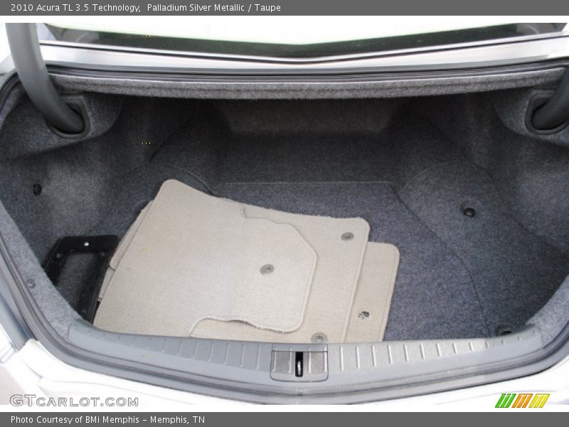 Palladium Silver Metallic / Taupe 2010 Acura TL 3.5 Technology