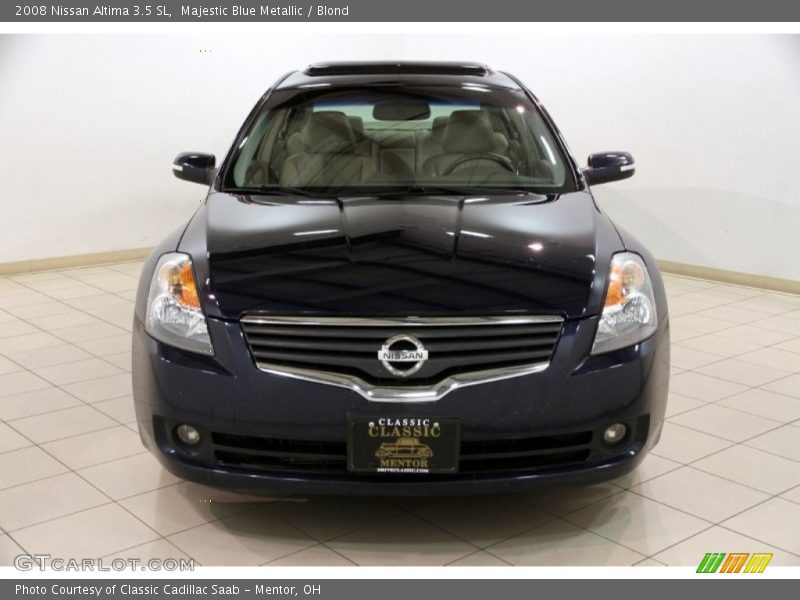 Majestic Blue Metallic / Blond 2008 Nissan Altima 3.5 SL