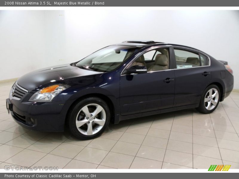 Majestic Blue Metallic / Blond 2008 Nissan Altima 3.5 SL