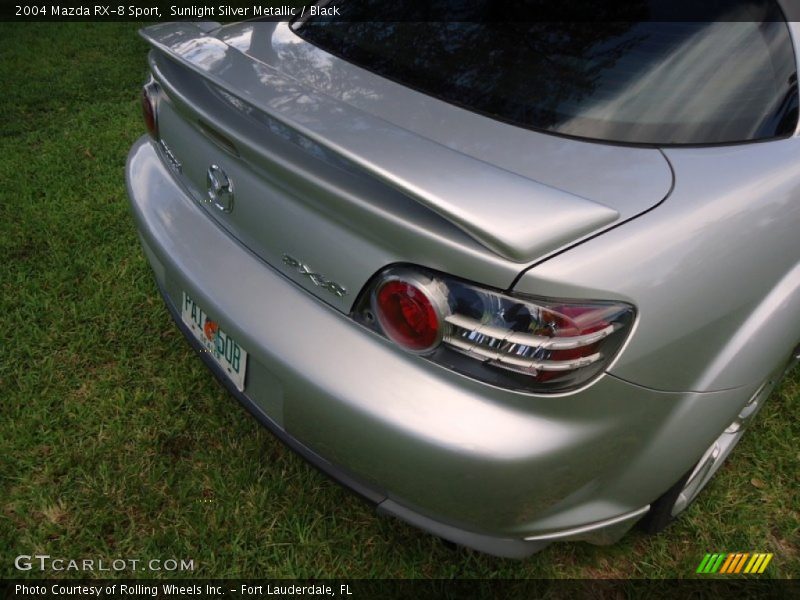 Sunlight Silver Metallic / Black 2004 Mazda RX-8 Sport
