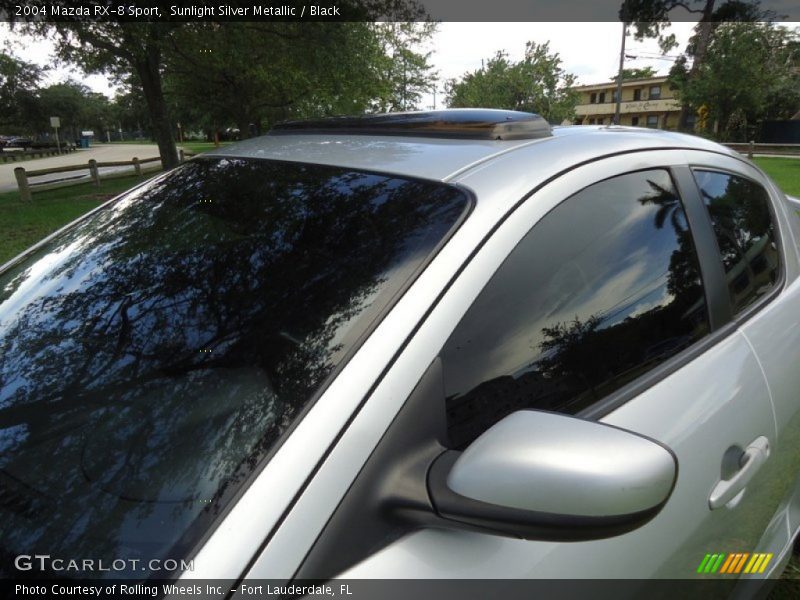 Sunlight Silver Metallic / Black 2004 Mazda RX-8 Sport