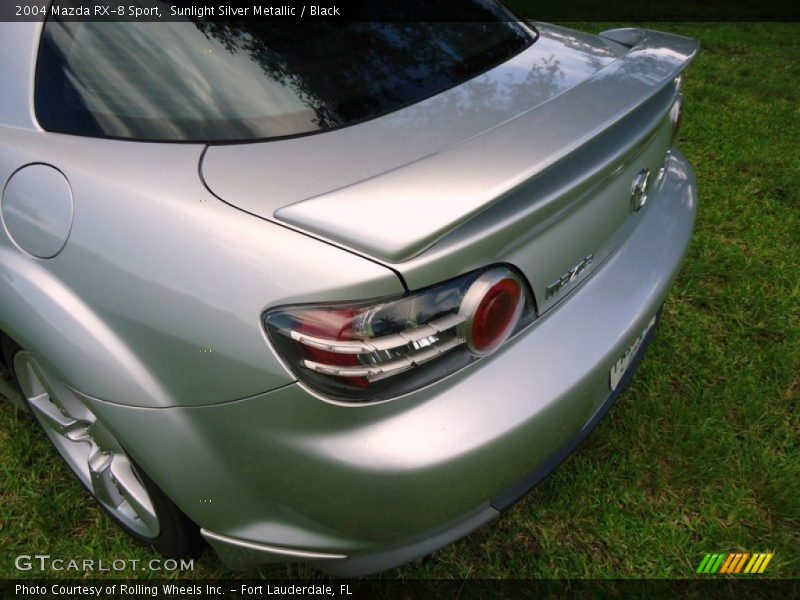 Sunlight Silver Metallic / Black 2004 Mazda RX-8 Sport