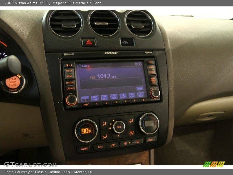 Majestic Blue Metallic / Blond 2008 Nissan Altima 3.5 SL