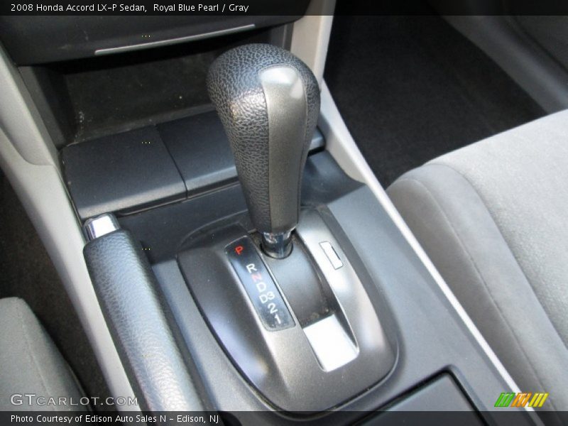 Royal Blue Pearl / Gray 2008 Honda Accord LX-P Sedan