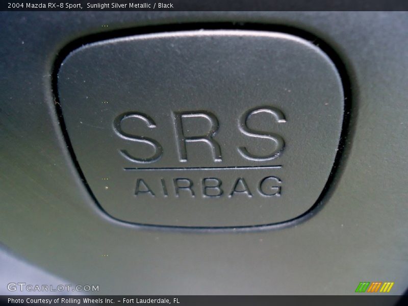Sunlight Silver Metallic / Black 2004 Mazda RX-8 Sport