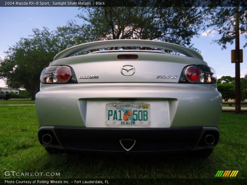 Sunlight Silver Metallic / Black 2004 Mazda RX-8 Sport