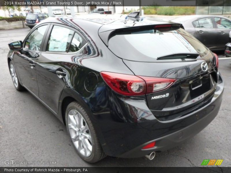 Jet Black Mica / Black 2014 Mazda MAZDA3 s Grand Touring 5 Door