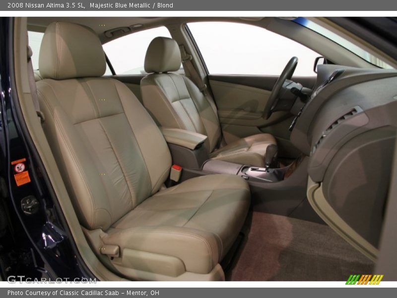 Majestic Blue Metallic / Blond 2008 Nissan Altima 3.5 SL