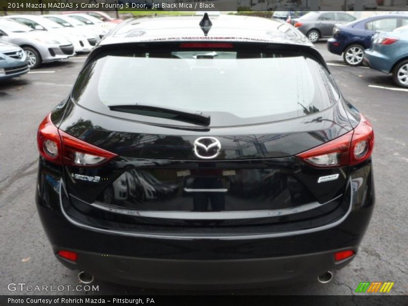 Jet Black Mica / Black 2014 Mazda MAZDA3 s Grand Touring 5 Door