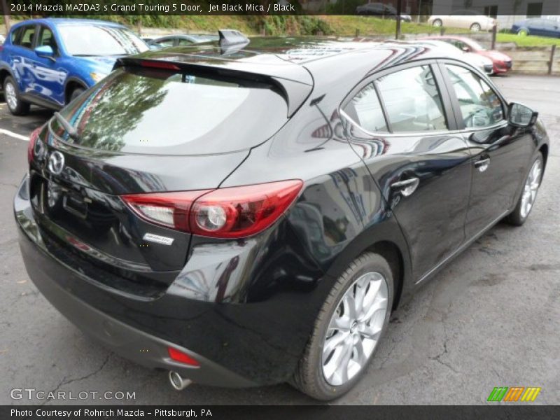 Jet Black Mica / Black 2014 Mazda MAZDA3 s Grand Touring 5 Door