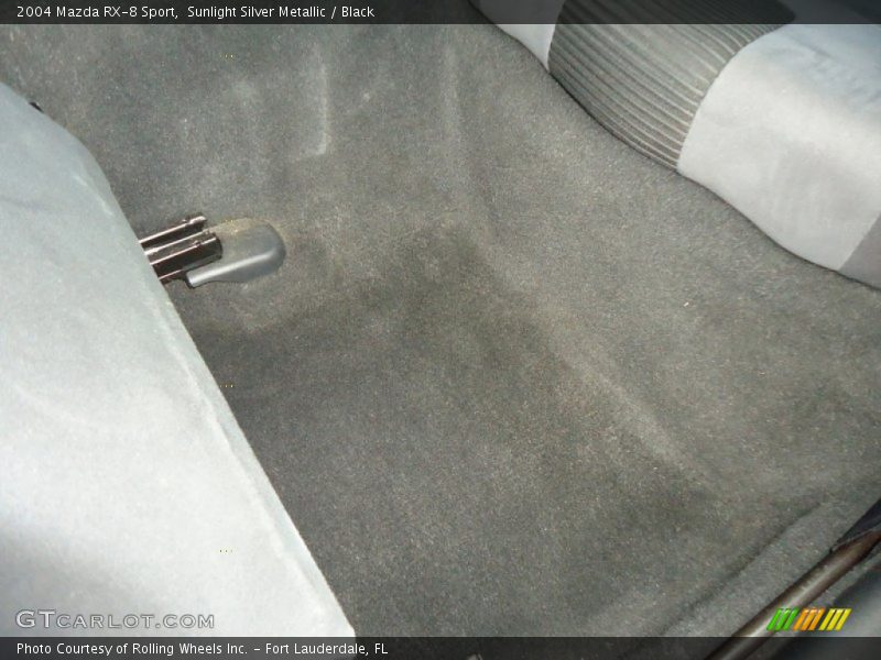 Sunlight Silver Metallic / Black 2004 Mazda RX-8 Sport