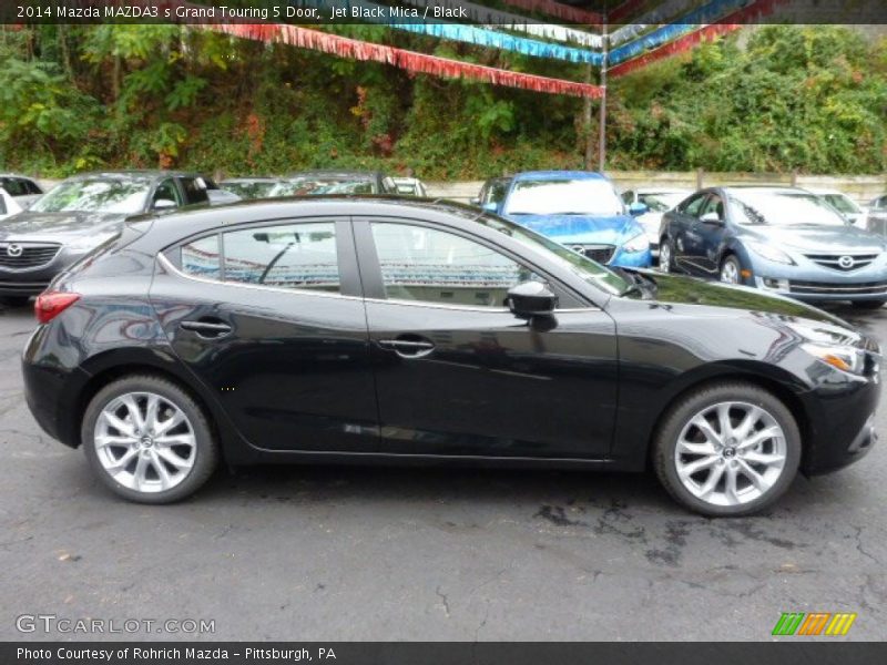 Jet Black Mica / Black 2014 Mazda MAZDA3 s Grand Touring 5 Door