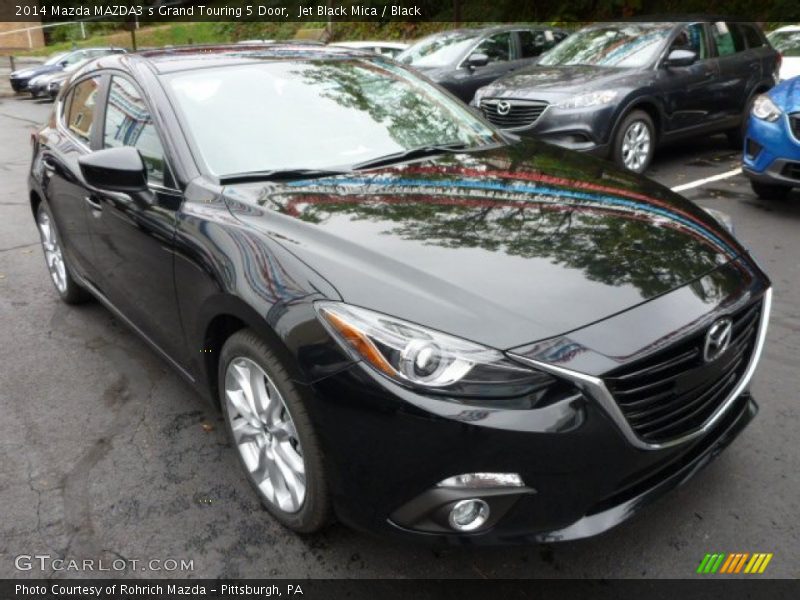 Jet Black Mica / Black 2014 Mazda MAZDA3 s Grand Touring 5 Door