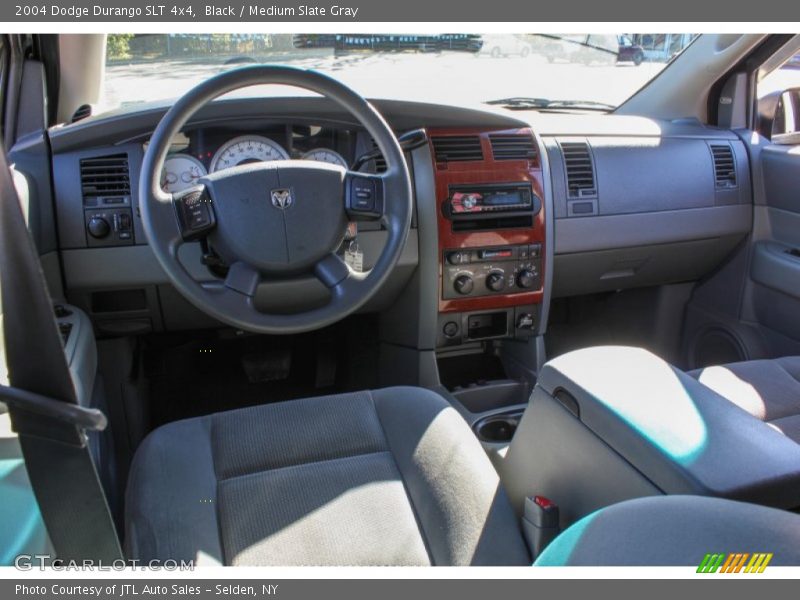 Black / Medium Slate Gray 2004 Dodge Durango SLT 4x4