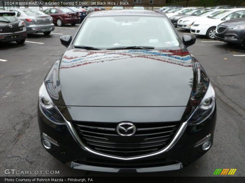 Jet Black Mica / Black 2014 Mazda MAZDA3 s Grand Touring 5 Door