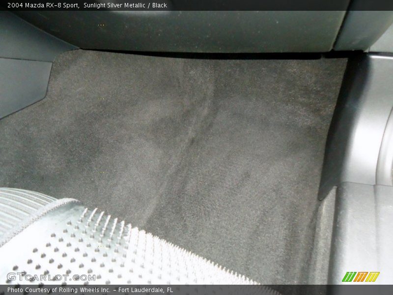 Sunlight Silver Metallic / Black 2004 Mazda RX-8 Sport