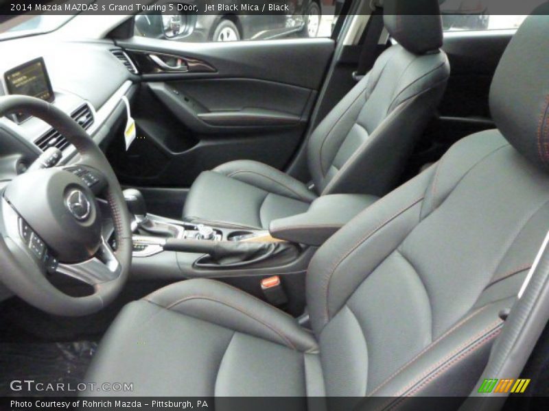 Jet Black Mica / Black 2014 Mazda MAZDA3 s Grand Touring 5 Door