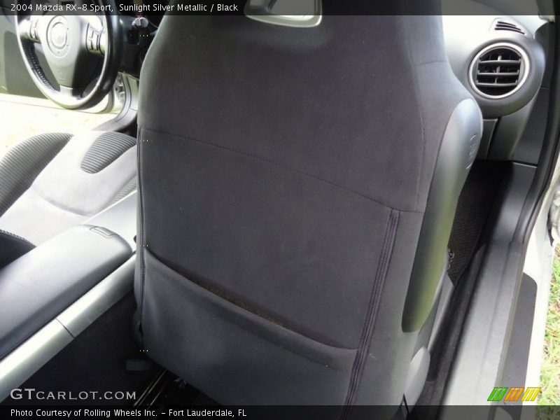 Sunlight Silver Metallic / Black 2004 Mazda RX-8 Sport